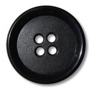 Пуговица 4-П д.17мм черная (1000 шт/уп), упак