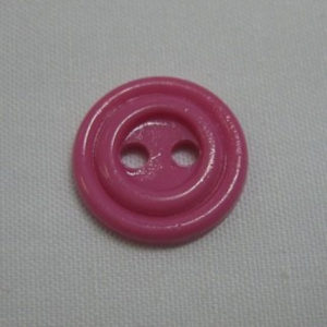 Пуговица 2-П д.17мм розовая (1000 шт/уп)