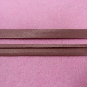 Косая бейка 15 мм № 235-ДС (темно-розовый) 132м