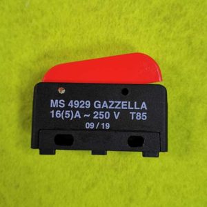Gazzella Кнопка подачи пара SY MS 4929, 16A/250V, Т85