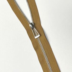 Молния металл титан №5 никель 18см н/р D188 золотой, шт