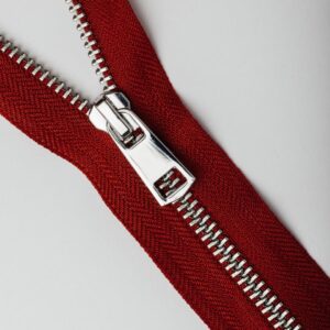 Молния металл титан №5 никель 18см н/р D520 винный, шт